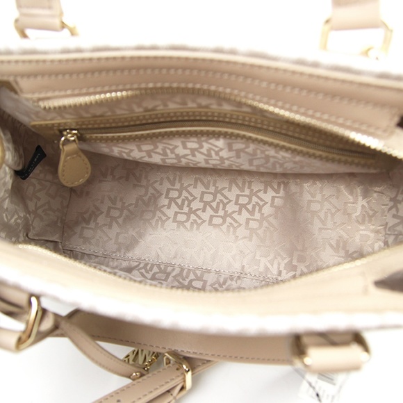 NWT DKNY Heritage Coated Satchel Crossbody 5017 - Picture 7 of 7